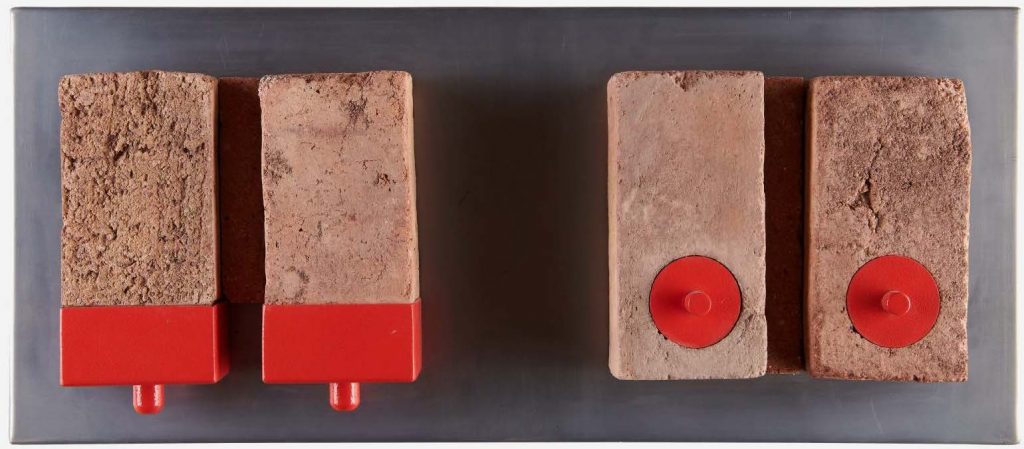 Iron Sheet - Brick - 70x30x8 cm -Edition 1-3