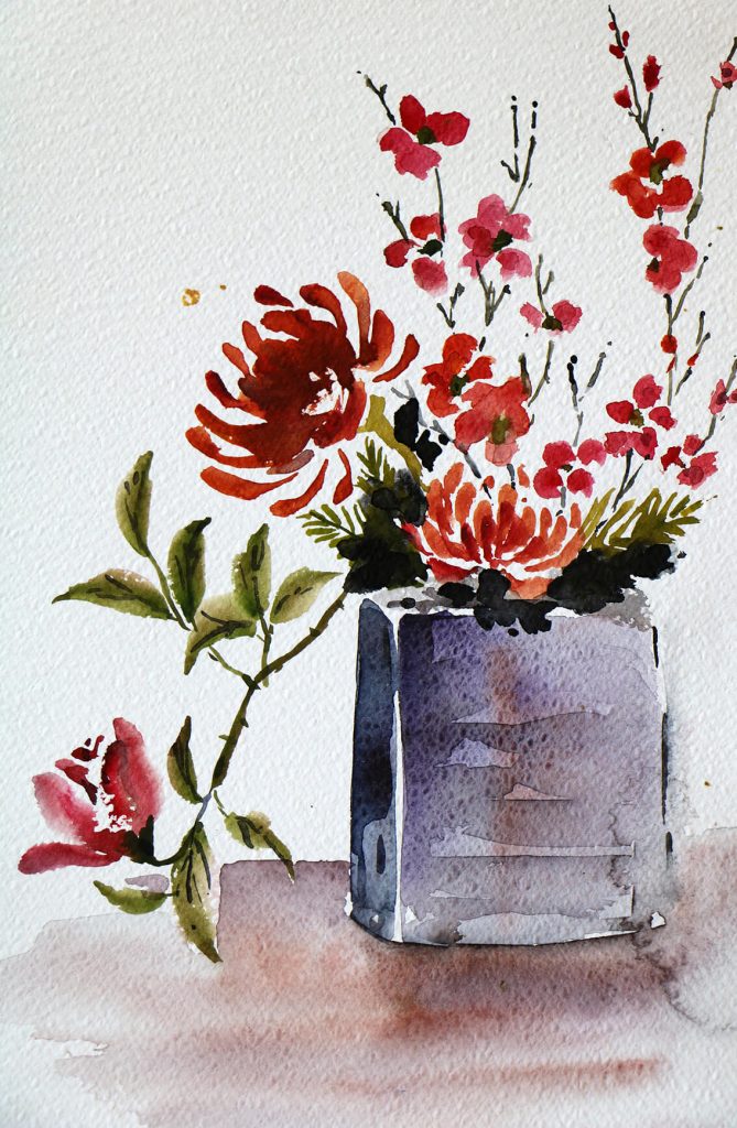 Untitled watercolor on Cardboard 23 x 32 cm 2003