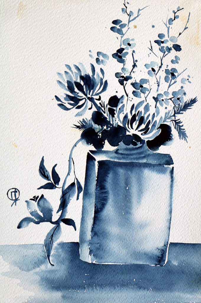 Untitled watercolor on Cardboard 24 x 32 cm 2003